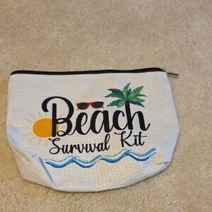 Beach Survival Kit Cosmetic Bag